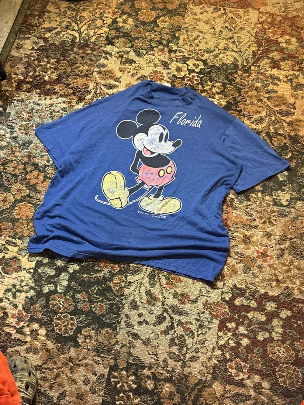 Vintage 1980s Disney Florida Mickey Mouse T-Shirt by Velva Sheen